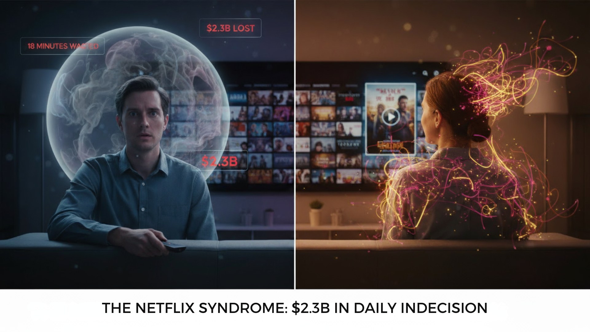The Netflix Syndrome: How 18 Minutes of Daily Indecision is Costing Streaming Giants $2.3 Billion Annually